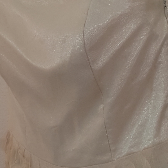 White house Black market silk dress, size 10, J290 - Picture 12 of 16